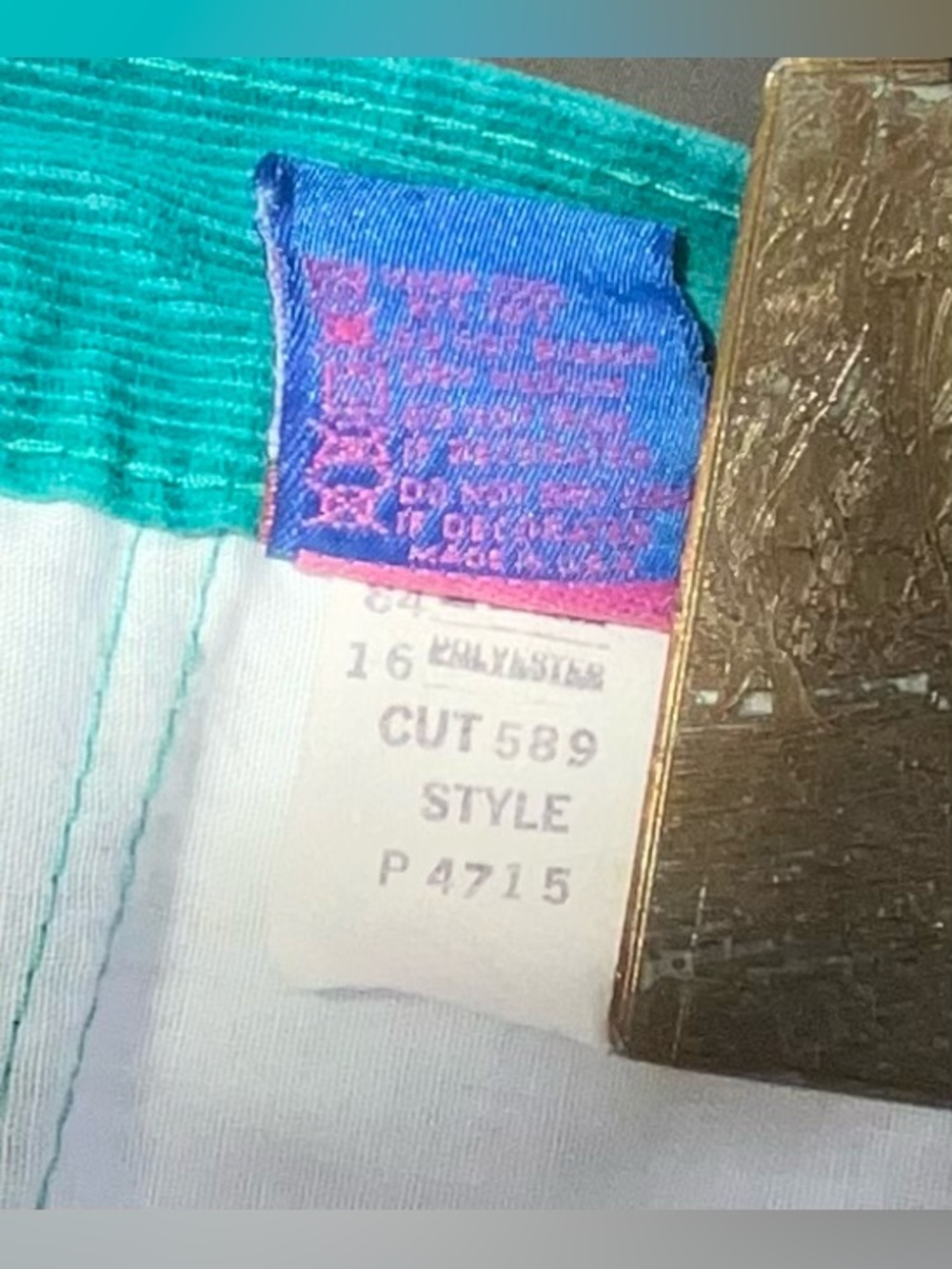 Vintage 70s-80’s Ocean Pacific corduroy pants size 9 Womans - Picture 5 of 9